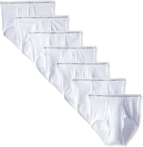 Hanes Men's No Ride Up Briefs with Comfort Flex Waistband -(7Pack) in Saudi Arabia