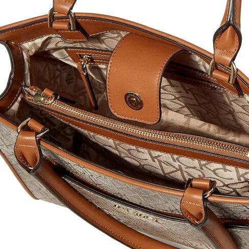 كالفن كلاين حقيبة توت نسائية مزخرفة بشعار المارغوت من كالفن كلاين مارجوت, One Size in Kuwait