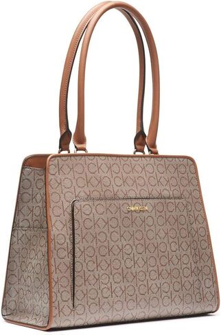 كالفن كلاين حقيبة توت نسائية مزخرفة بشعار المارغوت من كالفن كلاين مارجوت, One Size in Kuwait