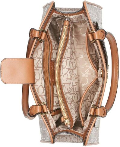 كالفن كلاين حقيبة توت نسائية مزخرفة بشعار المارغوت من كالفن كلاين مارجوت, One Size in Kuwait