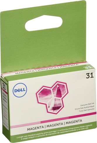 Dell (Series 31) Single Use Magenta Ink Cartridge (OEM# 331-7690) (200 Yield) in Saudi Arabia