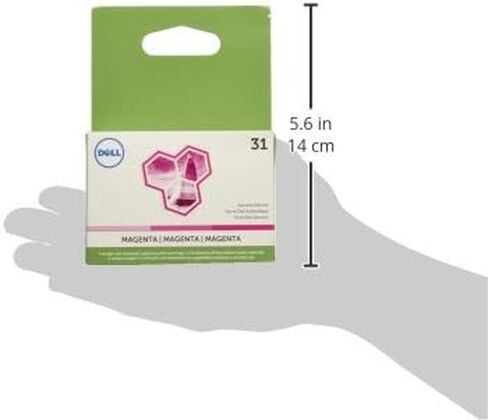 Dell (Series 31) Single Use Magenta Ink Cartridge (OEM# 331-7690) (200 Yield) in Saudi Arabia