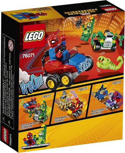 LEGO Super Heroes Mighty Micros: Spider-Man vs. Scorpion 76071 Building Kit in Kuwait
