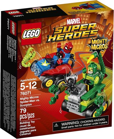 LEGO Super Heroes Mighty Micros: Spider-Man vs. Scorpion 76071 Building Kit in Kuwait