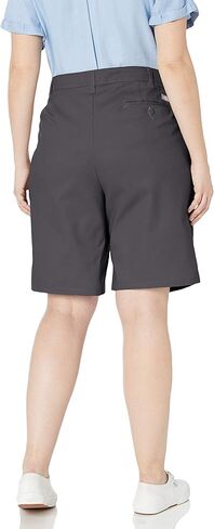 شورت نسائي من Dickies مقاس كبير مريح مقاس 9 بوصة مسطح من الأمام in Kuwait