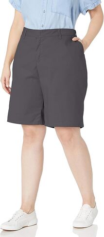 شورت نسائي من Dickies مقاس كبير مريح مقاس 9 بوصة مسطح من الأمام in Kuwait