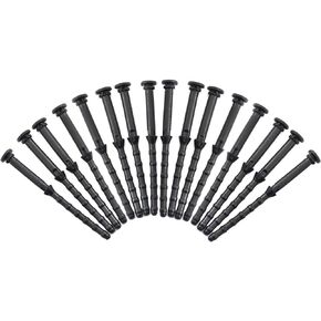 ماجيك آند شل 16 قطعة 67 مم المطاط مروحة التثبيت مسامير الكمبيوتر حالة الكمبيوتر الكمبيوتر امتصاص الضوضاء مكافحة الاهتزاز دبوس برشام الأسود in Kuwait