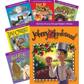 Teacher Created Materials - Reader's Theater: American Tall Tales and Legends - 8 Book Set - Grades 3-5 - Guided Reading Level I - S in Saudi Arabia