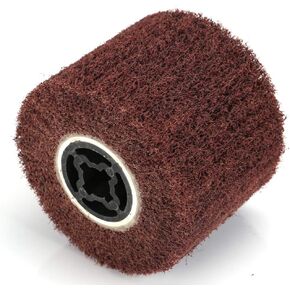 100x120mm Non-Woven Abrasive Polishing Wheel for The Surface Treatment of Metal Products Grit80#
