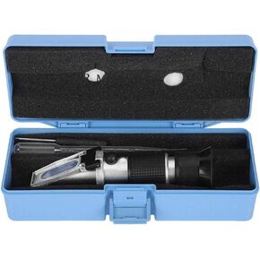 مقياس انكسار بركس - مقياس انكسار بركس محمول باليد 0-80% جهاز قياس سائل بركس RHB-80ATC in Kuwait