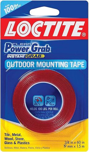 Loctite Power Grab Mounting Tape, 60 inches, 1, Roll in Saudi Arabia
