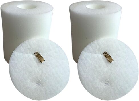 فلتر فراغ من الإسفنج واللباد من Think Crucial - متوافق مع Shark™ الجزء # XHF500، XFF500 - يناسب طرازات Shark™ NV501، NV502، NV505، NV510، NV552، UV560، NV500 - (3 مرشحات) in Kuwait