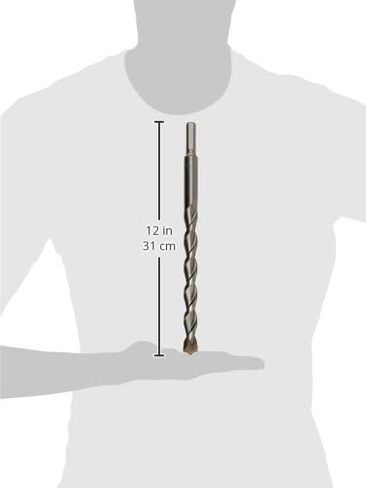 ديوالت DW5245 3/4 بوصة × 12 بوصة مثقاب مطرقة من الكربيد، فضي in Kuwait