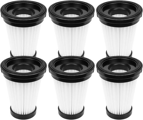 قطع غيار فلتر BBT BAMBOOST مناسبة لـ MOOSOO K12، K12 Pro، 13 مكنسة كهربائية لاسلكية، مرشحات Hepa (6 عبوات) in Kuwait