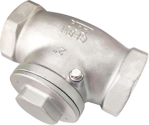 3/4 "NPT صمام فحص التأرجح أنثى PN16 CF8M، الفولاذ المقاوم للصدأ SS316 WOG200 PSI in Kuwait