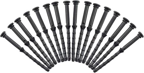 ماجيك آند شل 16 قطعة 67 مم المطاط مروحة التثبيت مسامير الكمبيوتر حالة الكمبيوتر الكمبيوتر امتصاص الضوضاء مكافحة الاهتزاز دبوس برشام الأسود in Kuwait