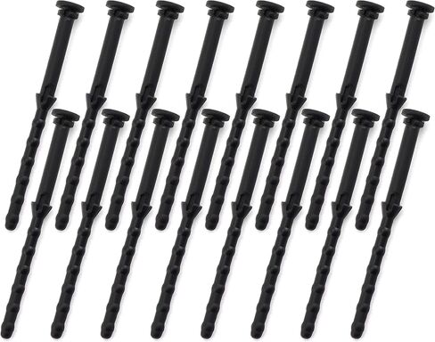 ماجيك آند شل 16 قطعة 67 مم المطاط مروحة التثبيت مسامير الكمبيوتر حالة الكمبيوتر الكمبيوتر امتصاص الضوضاء مكافحة الاهتزاز دبوس برشام الأسود in Kuwait