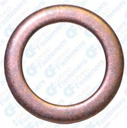 25 1/2" Copper Washer 9/16" I.D. 13/16"O.D. 3/32" Thick in Saudi Arabia