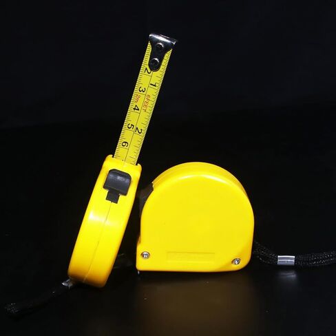 عبوة من 6 قطع شريط قياس باورلوك شريط قياس بطول 1.8 متر وأدوات قياس قابلة للسحب. in Kuwait