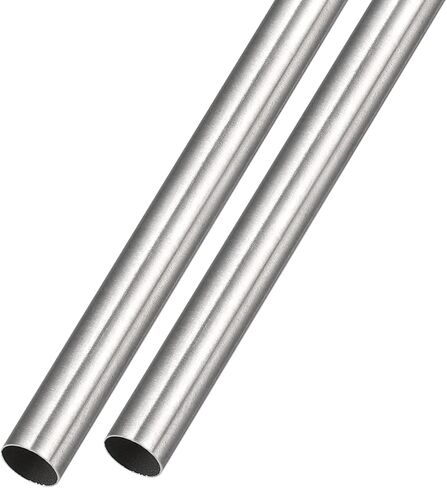 أنبوب METALLIXITY 304 من الفولاذ المقاوم للصدأ (3 مم OD × 0.2 مم جدار T × 250 مم طول) قطعتان، أنابيب مستقيمة - للتأثيث المنزلي والآلات in Kuwait