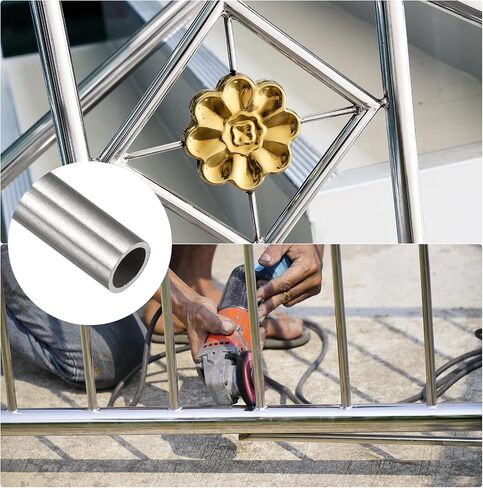 أنبوب METALLIXITY 304 من الفولاذ المقاوم للصدأ (3 مم OD × 0.2 مم جدار T × 250 مم طول) قطعتان، أنابيب مستقيمة - للتأثيث المنزلي والآلات in Kuwait