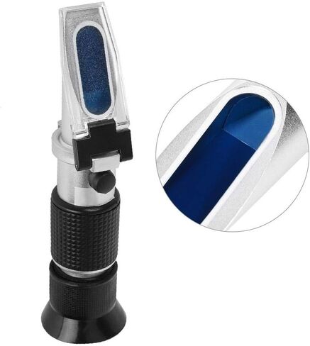 مقياس انكسار بركس - مقياس انكسار بركس محمول باليد 0-80% جهاز قياس سائل بركس RHB-80ATC in Kuwait