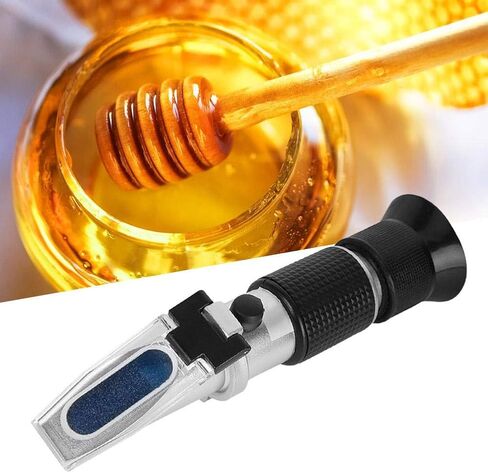 مقياس انكسار بركس - مقياس انكسار بركس محمول باليد 0-80% جهاز قياس سائل بركس RHB-80ATC in Kuwait