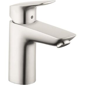Hansgrohe Logis Modern Low Flow توفير المياه بمقبض واحد 1 6 بوصة صنبور حوض الحمام طويل القامة باللون الكروم، 71100001 in Kuwait