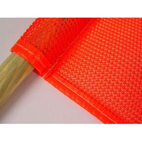 NMC National Marker STF3 Mesh SAF-T-Flag - برتقالي فلورسنت، 19 بوصة × 30 بوصة، علم بلاستيكي للسلامة المرورية in Kuwait