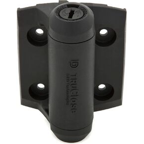National Hardware N346-206 Truclose Narrow Spring Hinges Black Polymer 2 Pack, 3-13/16"x2-1/2" in Saudi Arabia