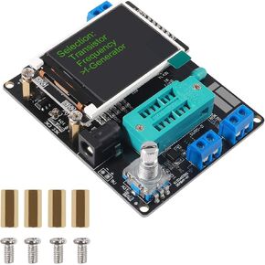 Transistor Tester，ACEIRMC Multifunctional LCD GM328A Transistor Tester Diode Capacitance ESR Voltage Frequency Meter PWM Square Wave Signal Generator SMT in Saudi Arabia