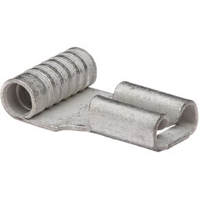 NSI SF16-187-2 Specialty Female Flag, 16 AWG Wire Size, 0.187" x 0.020" Tab Size, Pack of 100