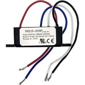 RECS-205P 30A مفتاح الطرد المركزي الإلكتروني محرك كهربائي ذكي أحادي الطور لضاغط الهواء مفتاح الطرد المركزي مفتاح التشغيل أجزاء 230VAC 50/60 هرتز. in Kuwait