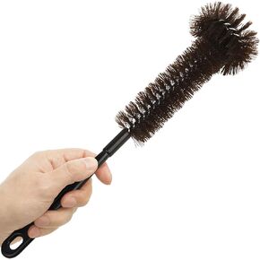 Impresa Garbage Disposal Cleaning Brush with Extra Long Handle - Eliminates Residue, Odor, and Build Up - Drain Cleaner Brush for Kitchen Sink (15 x 4 in)