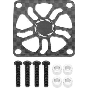 RiToEasysports RC Motor Cooling Fan Cover Carbon Fiber Regulating Fan Protection Cover(40mm) in Saudi Arabia
