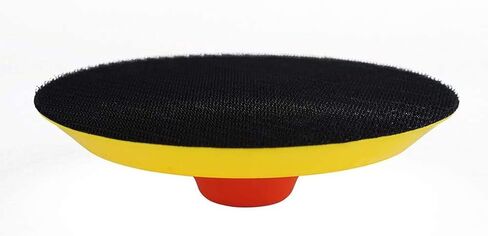 5 Inch Rotary Flexible Backing Plate, Hook-and-Loop Face 5/8" Thread PU Soft Backing Pad 2PCS Used On Rotary Polisher Sander for Sanding Polishing Buffing Finishing in Saudi Arabia
