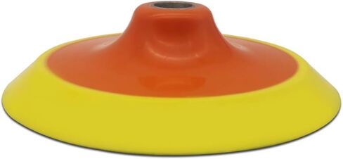 5 Inch Rotary Flexible Backing Plate, Hook-and-Loop Face 5/8" Thread PU Soft Backing Pad 2PCS Used On Rotary Polisher Sander for Sanding Polishing Buffing Finishing in Saudi Arabia