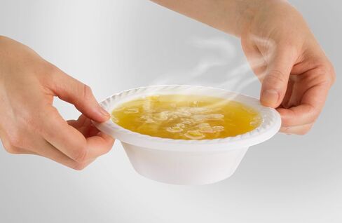 250 Pack- 5 Oz Disposable Plastic Bowls Plates - Strong and Sturdy - Heat-Resistant and Soak-Proof - Does Not Melt or Cave in Microwave - Heavy Duty BPA-Free Plastic in Kuwait