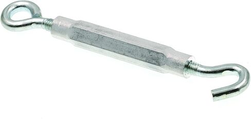 Prime-Line 9070487 شدادات، من العين إلى الخطاف، 5/16 بوصة. X 9-1/4 بوصة، فولاذ مطلي بالزنك (5 عبوات) in Saudi Arabia