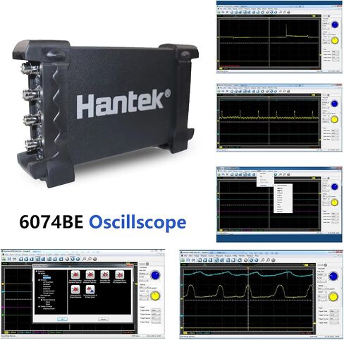 معدات تشخيص السيارات Hantek 6074BE ، جهاز تشخيص الذبذبة في السيارات، جهاز تشخيص السيارات، منظار ذبذبات خاص للسيارة، مع 4CH 70MHz 1GS / s in Kuwait