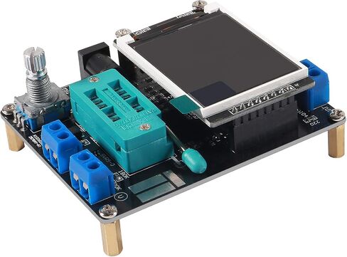 اختبار الترانزستور، ACEIRMC متعدد الوظائف LCD GM328A اختبار الترانزستور الصمام الثنائي السعة ESR الجهد تردد متر PWM مربع موجة إشارة مولد SMT in Saudi Arabia