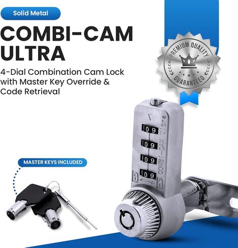 Combi-Cam 7432S & Keys Ultra, 0 5/8, Chrome in Saudi Arabia