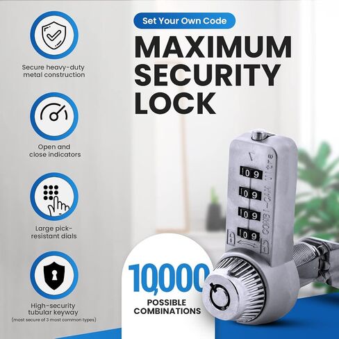 Combi-Cam 7432S & Keys Ultra, 0 5/8, Chrome in Saudi Arabia