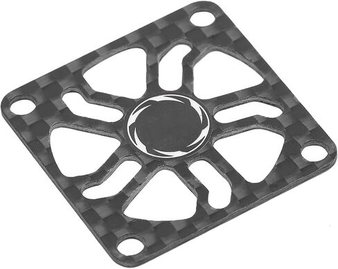 RiToEasysports RC Motor Cooling Fan Cover Carbon Fiber Regulating Fan Protection Cover(40mm) in Kuwait