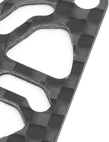 RiToEasysports RC Motor Cooling Fan Cover Carbon Fiber Regulating Fan Protection Cover(40mm) in Kuwait