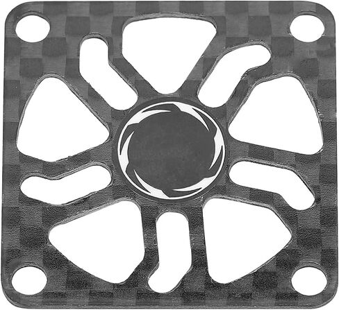 RiToEasysports RC Motor Cooling Fan Cover Carbon Fiber Regulating Fan Protection Cover(40mm) in Kuwait