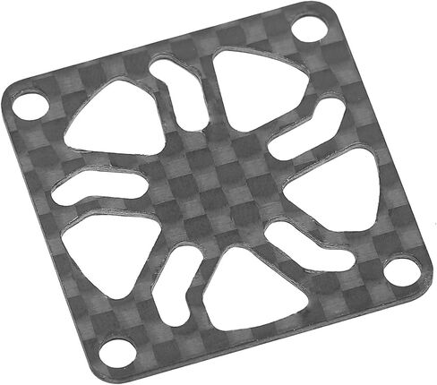 RiToEasysports RC Motor Cooling Fan Cover Carbon Fiber Regulating Fan Protection Cover(40mm) in Kuwait