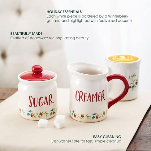 بفالتزغراف مجموعة سكر ومبيض احمر من وينتربيري، 5.5 انش، متعددة الالوان in Kuwait