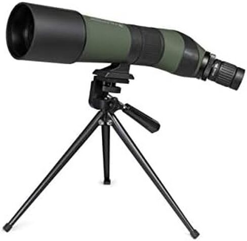 Celestron – LandScout 65mm Angled Spotting Scope – Fully Coated Optics – 20–60x Zoom Eyepiece – Rubber Armored – Tabletop Tripod and Smartphone Adapter in Saudi Arabia