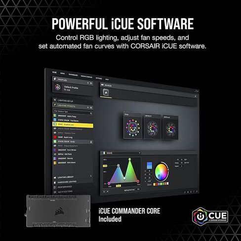 CORSAIR iCUE H170i Elite، CW-9060055-WW، مبرد وحدة المعالجة المركزية السائل CAPELLIX (متجدد) in Kuwait